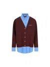 Miu Miu Long Sleeve Shirt In Multi