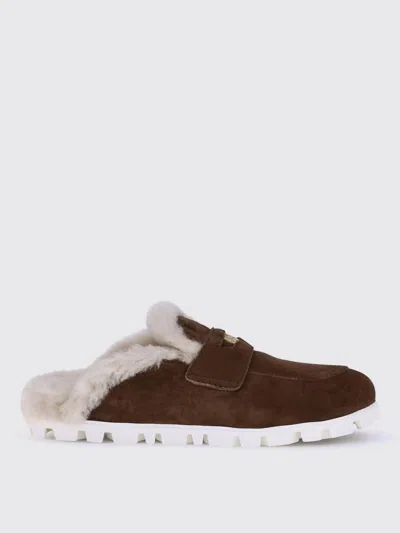 Miu Miu Shoes Woman Cocoa In Brown