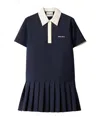 Miu Miu Women Kid Mohair Short Dress In Black