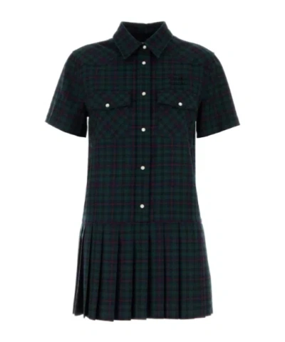 MIU MIU SHORT SLEEVE DRESS