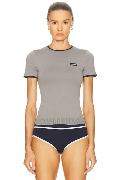 Miu Miu Short Sleeve T-shirt