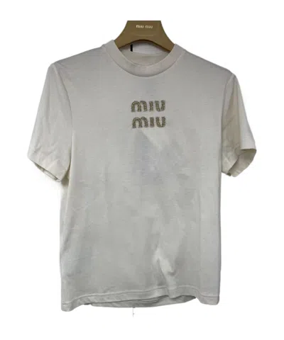 Miu Miu Short-sleeved T-shirt