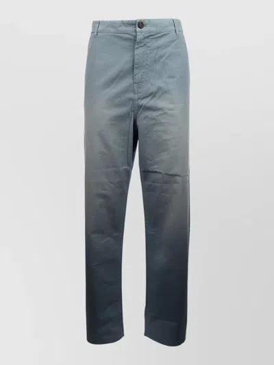 Miu Miu Shorts Tailored Belt Loops Back Pockets In Blue