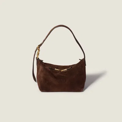 Miu Miu Shoulder Bag In Brown