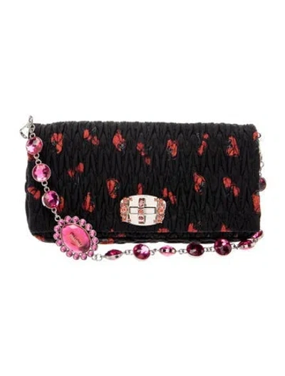 Pre-owned Miu Miu Shoulder Bag In Multi