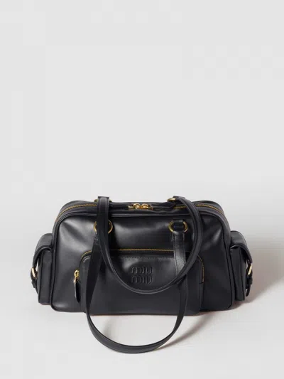 Miu Miu Shoulder Bag Woman Black