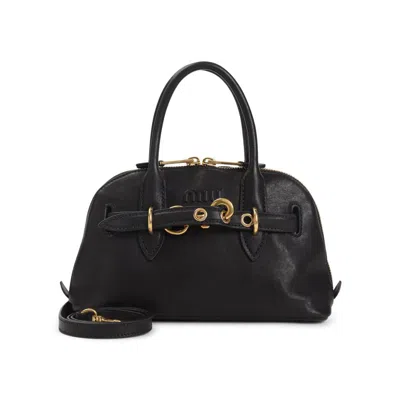 Miu Miu Shoulder Bags In Black