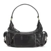Miu Miu Dark Brown Pocket Shoulder Bag In Brown