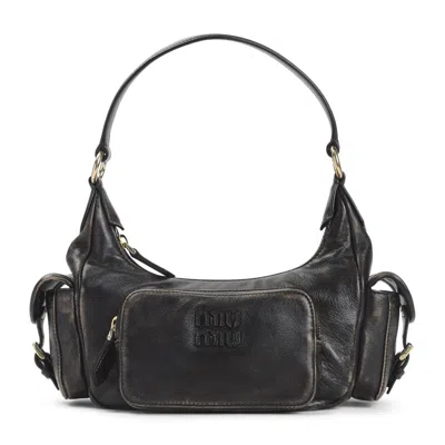 Miu Miu Shoulder Bags In Brown