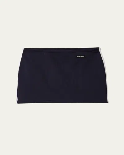 Miu Miu Side-stripe Mini Tube Skirt