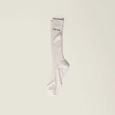 MIU MIU SILK SOCKS