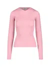 Miu Miu Silk Sweater In Animal Print