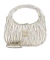 Miu Miu Single-handle Handbag In White