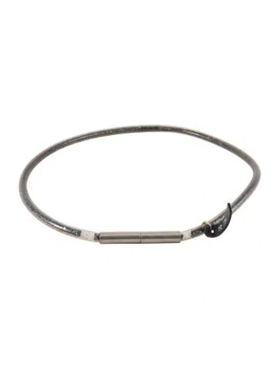 Pre-owned Miu Miu Skinny Pvc Waist Belt In Transparent
