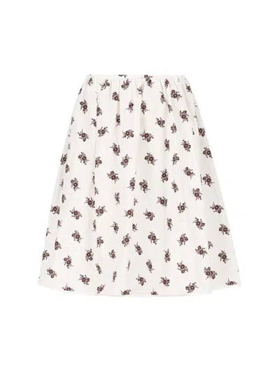 Miu Miu Skirts In White