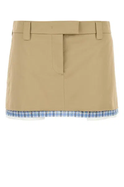 MIU MIU MIU MIU SKIRTS
