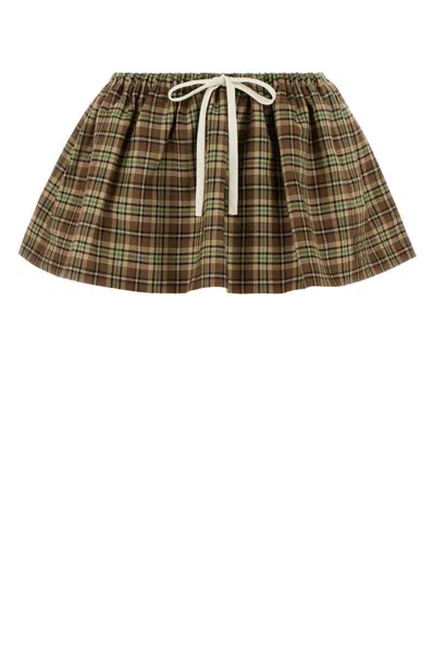 MIU MIU MIU MIU SKIRTS