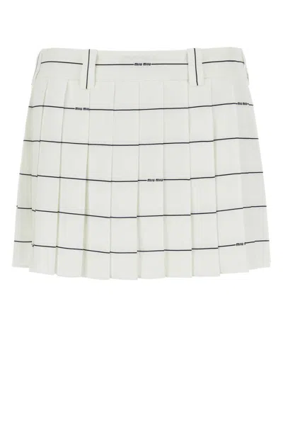 MIU MIU MIU MIU SKIRTS