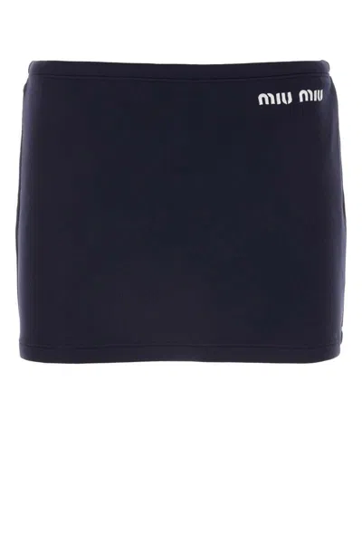 Miu Miu Skirts In Blue