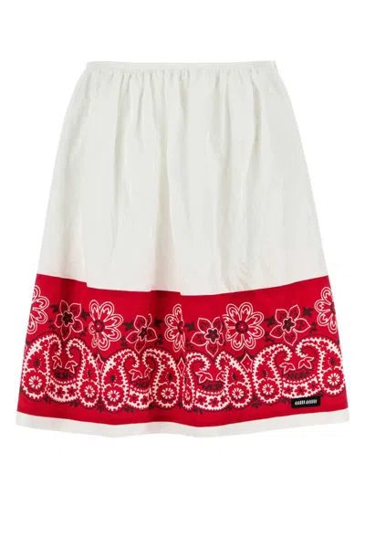 MIU MIU MIU MIU SKIRTS