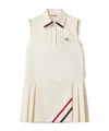 Miu Miu Sleeveless Dress In White