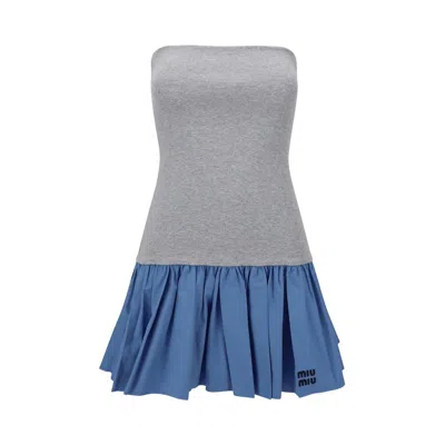 Miu Miu Sleeveless Mini Dress