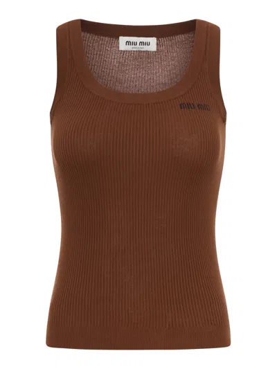 Miu Miu Sleeveless Vest