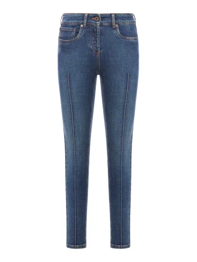 Miu Miu Slim Jeans In Blue