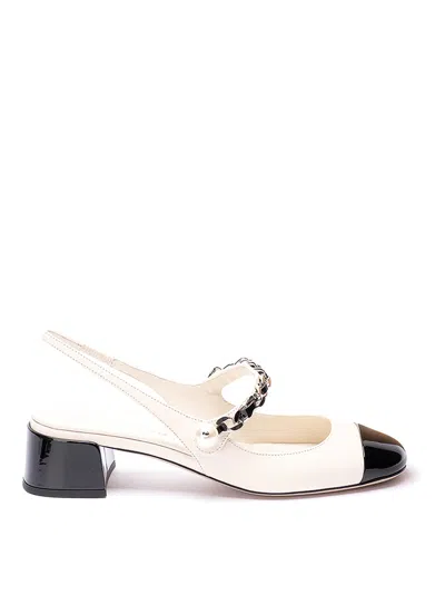 MIU MIU ZAPATOS DE SALÓN - BLANCO
