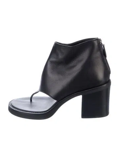 Pre-owned Miu Miu Slingback Sandals In Black