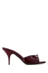 Miu Miu Slippers In Burgundy
