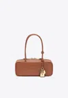 Miu Miu Brown Beau Small Shoulder Bag In Brown