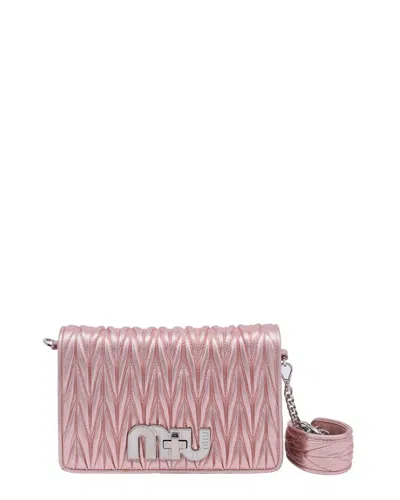 Miu Miu Small Delice Chain Shoulder Bag (authentic Pre-loved) In Pink