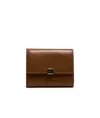 Miu Miu Small Flip Wallet In Brown