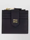 Miu Miu Small Leather Wallet Coin Compartment