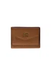 Miu Miu Small Leather Wallet In White
