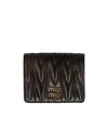 Miu Miu Wallet Accessories In Black