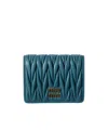 Miu Miu Wallets In Blue
