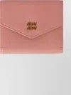 Miu Miu Miumiu Women Snap Closure Small Leather Wallet