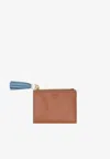 Miu Miu Small Two-tone Leather Wallet In Pattern