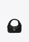 Miu Miu Small Wander Matelassé Top Handle Bag