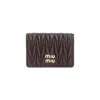 Miu Miu Bi-fold Logo Card Holder