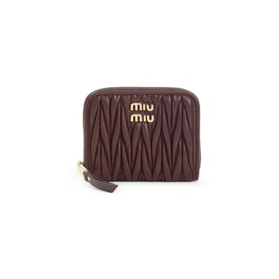 Miu Miu Smallleathergoods In Brown