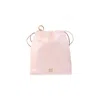 Miu Miu Silk-viscose Blend Clutch With Drawstring Closure In Multicolor