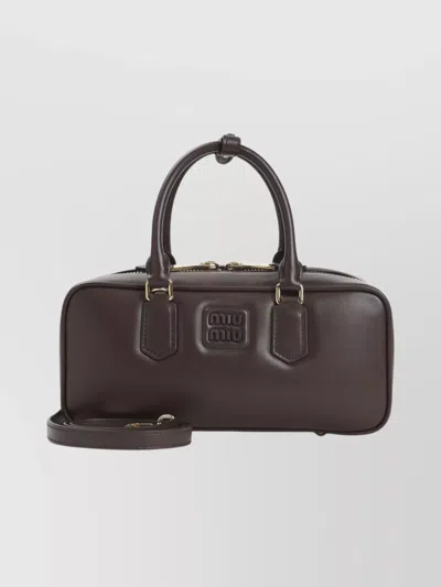 Miu Miu Smooth Shoulder Bag Top Handles