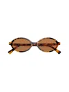 Miu Miu 50mm Oval Sunglasses