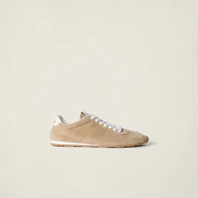 Miu Miu Sneaker In Brown