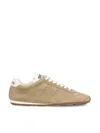 Miu Miu Suede Bicolor Retro Trainer Sneakers