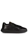 Miu Miu Lace-up Low-cut Casual Shoes In Black