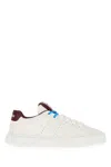 Miu Miu Sneakers In Pelle Bianca Donna In White